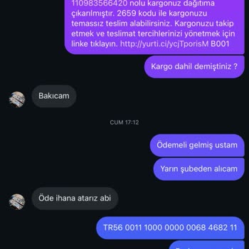 Yanıltıcı Sipariş Ve Ekstra Kargo Ücreti Sorunu