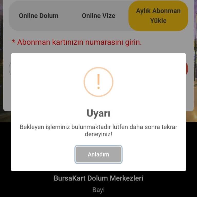 Abonman Kartı Yükleme Sorunu Ve Sınav Haftası Stresi