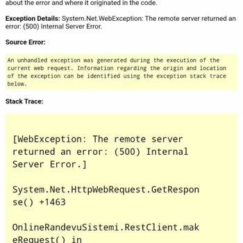 Endodonti Randevu Sistemi Çalışmıyor Mu?
