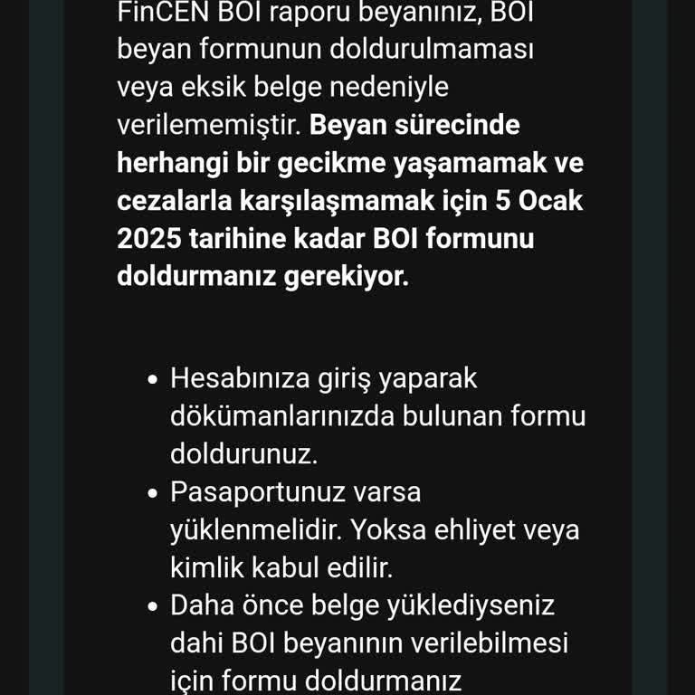 Mukellef.co Bilgilendirme Eksikliği