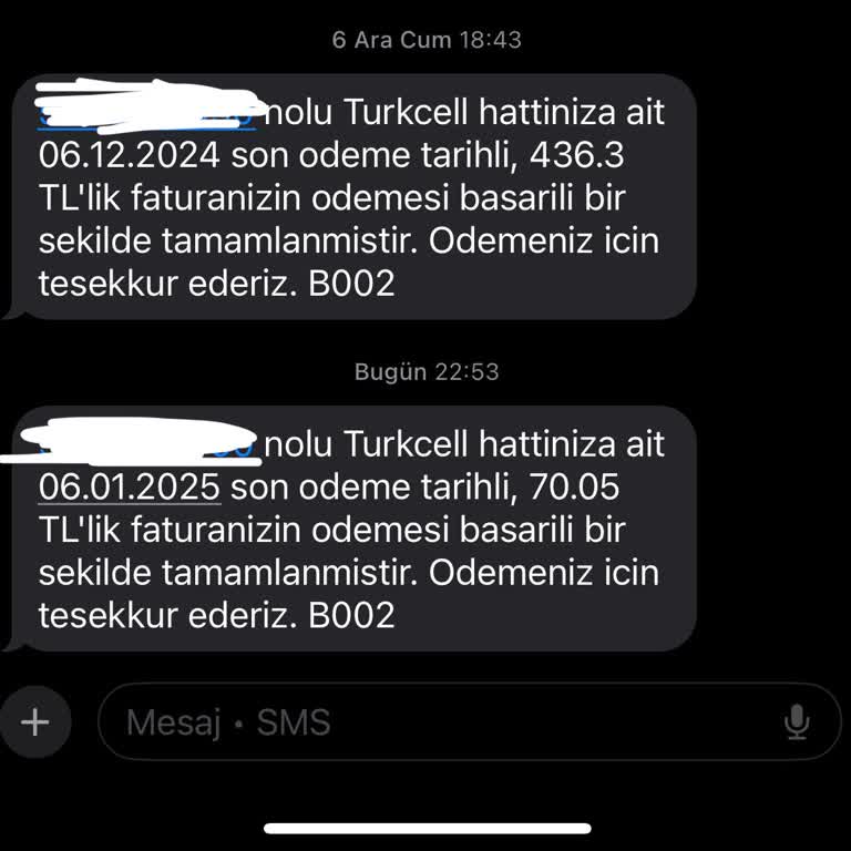 Kapatılan Hatta Gelen Faturalarla Mağduriyet