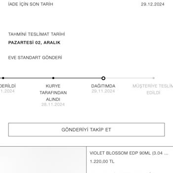 Zara Siparişinde Kargo Ve İade Sorunu