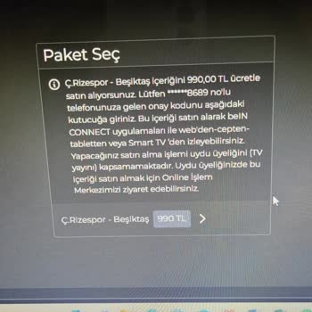 Bein Connect Üyeliğinde Maç İzleme Sorunu Ve Müşteri Hizmetleri Ulaşım Zorluğu