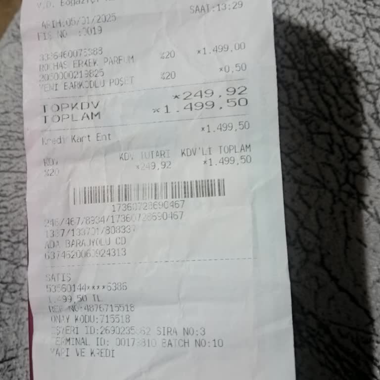 Gratis Rochas Paris Şikayeti