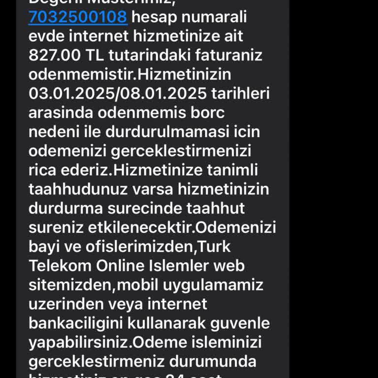 Taahhüt İhlali Ve Yanıltıcı Fatura Sorunu