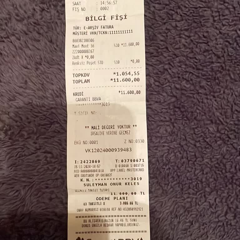 Vakkorama Müşteri Hizmetlerinden Geri Dönüş Sorunu