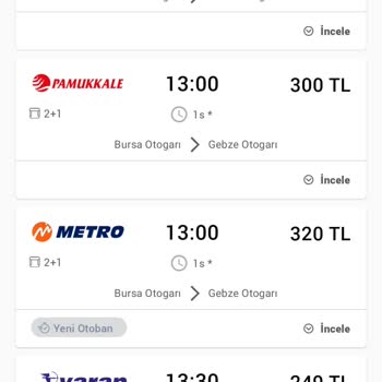 Bursa-Gebze Yolculuğunda Haksız Fiyatlandırma Sorunu