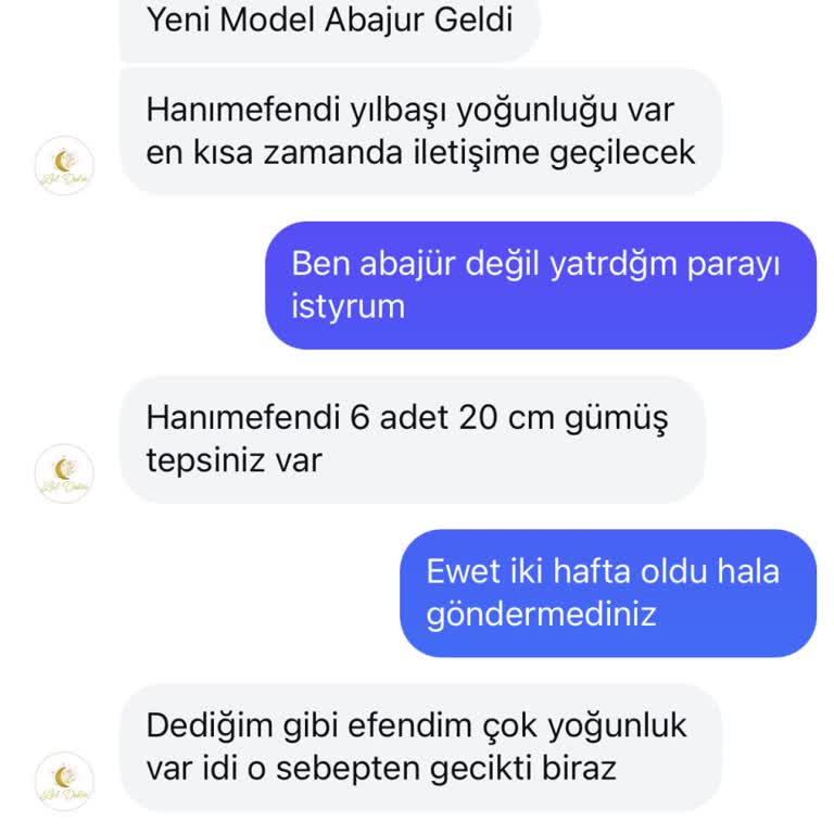 Sipariş Verildi, Ürün Gönderilmiyor: Mağduriyet Yaşıyoruz