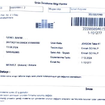 Elle Shoes'tan Aldığım Ayakkabıda Renk Solması Ve Deformasyon Sorunu