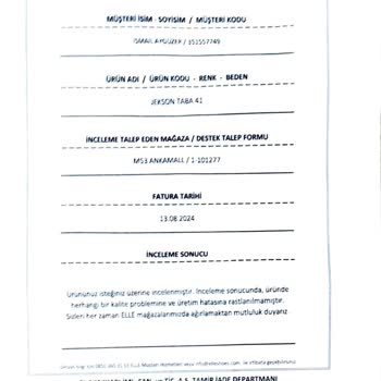 Elle Shoes'tan Aldığım Ayakkabıda Renk Solması Ve Deformasyon Sorunu