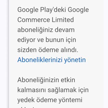 Abonelik Sorunu Ve Ücret İadesi Talebi