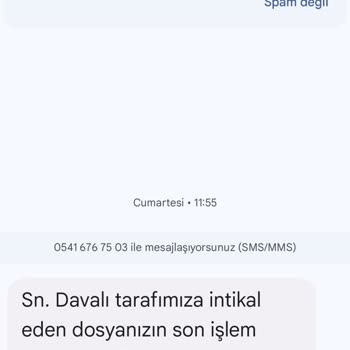 Asılsız Mesajlarla Karşı Karşıya Kaldım