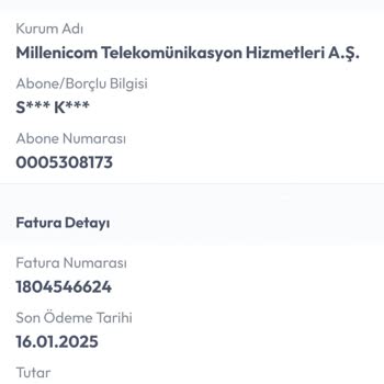 Yanlış Fatura Kesimi Ve Müşteri Hizmetleri Yanıltıcı Bilgi