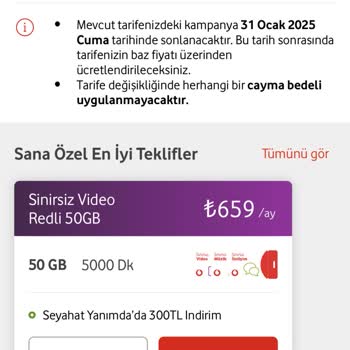 Vodafone'un Sınırsız İnternet Paketi Sorunu