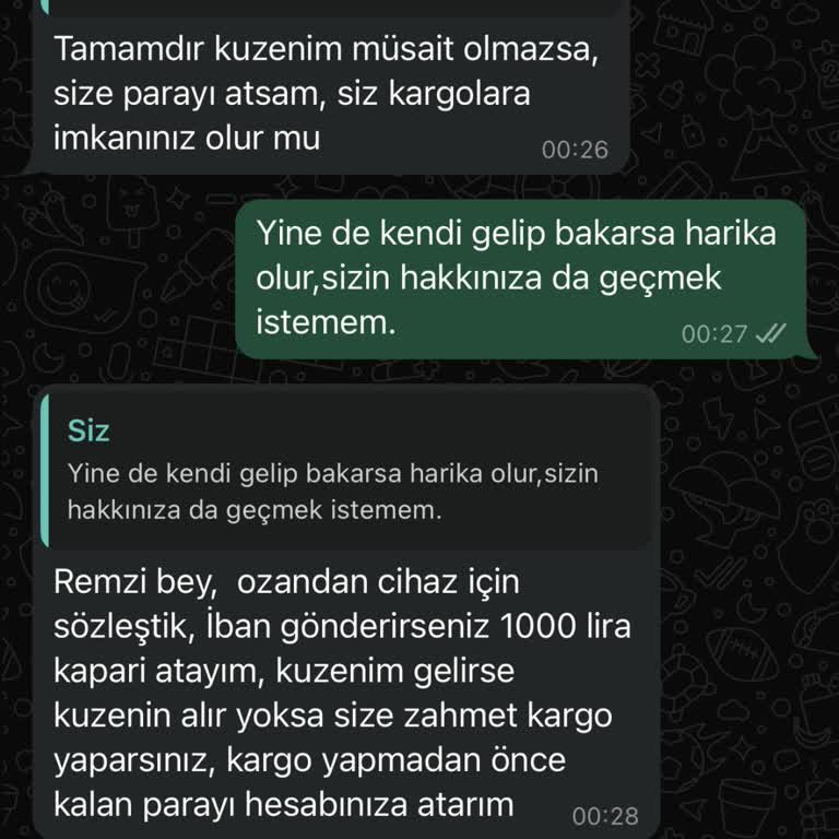Yabancı Numaradan Gelen Mesajla İlgili Güvenlik Endişesi