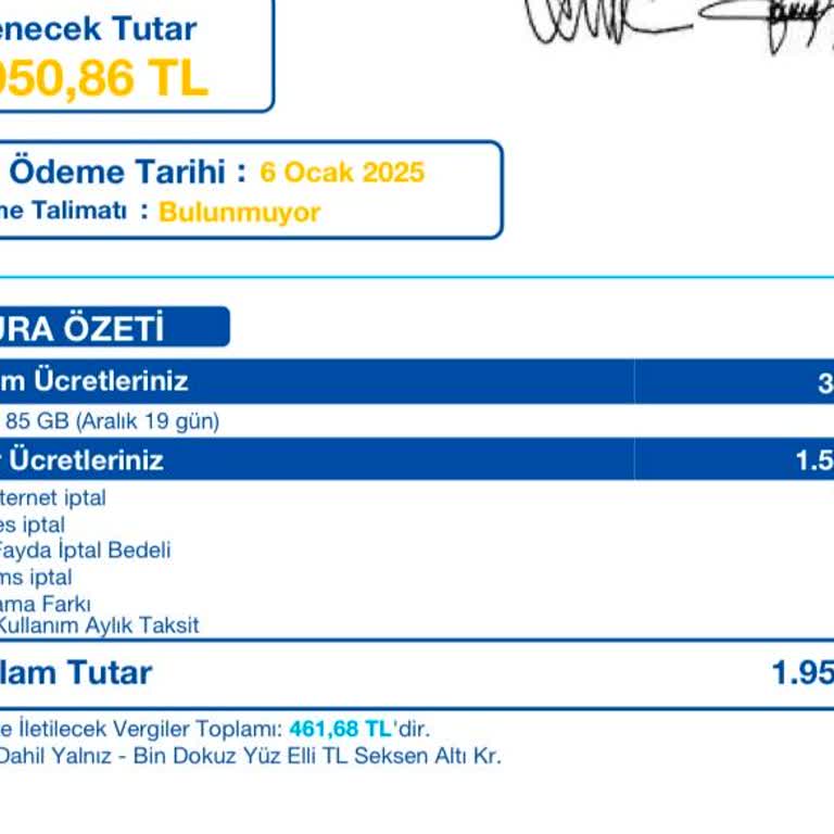 Turkcell İle Sinyal Sorunları Ve Beklenmedik Fatura Şoku