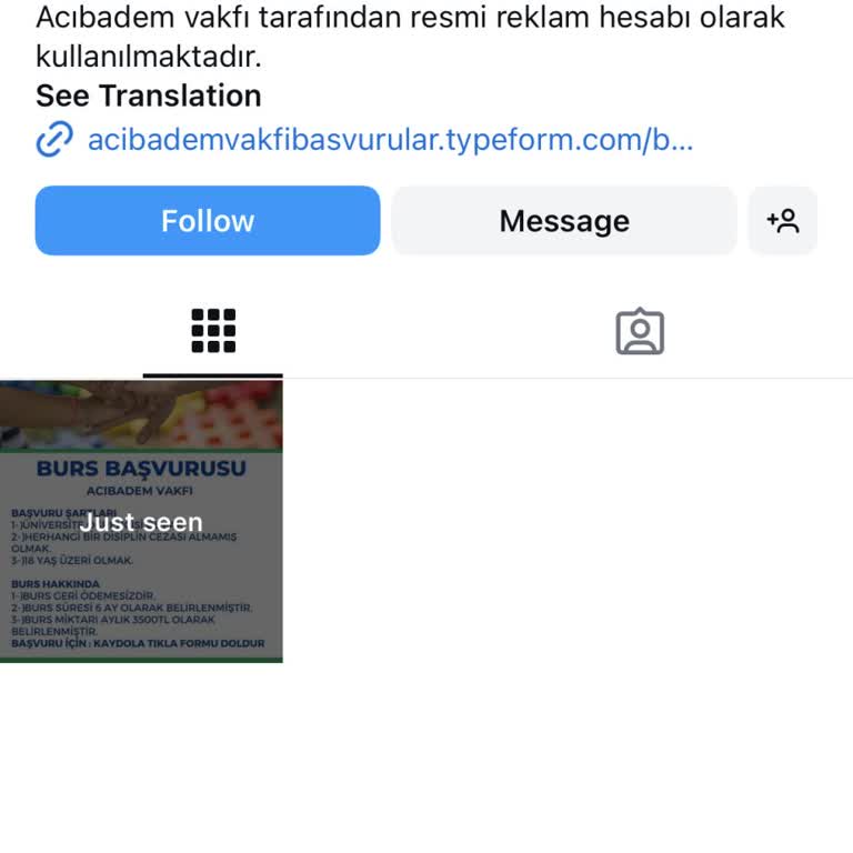 Burs Başvurusunda Kişisel Bilgi Güvenliği Endişesi