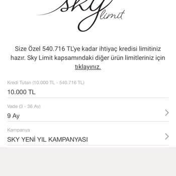 VakıfBank Mobil Kredi Başvurusunda Tuhaflık