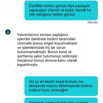Haksız Bahanelerle Kısıtlanan Bonuslar