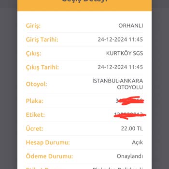 HGS Sistemindeki Yanlış Kesim Sorunu