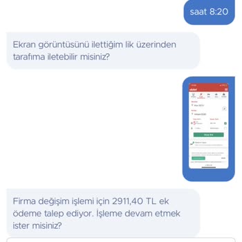 Bilet Değişiminde Zorluk Ve Yanlış Yönlendirme