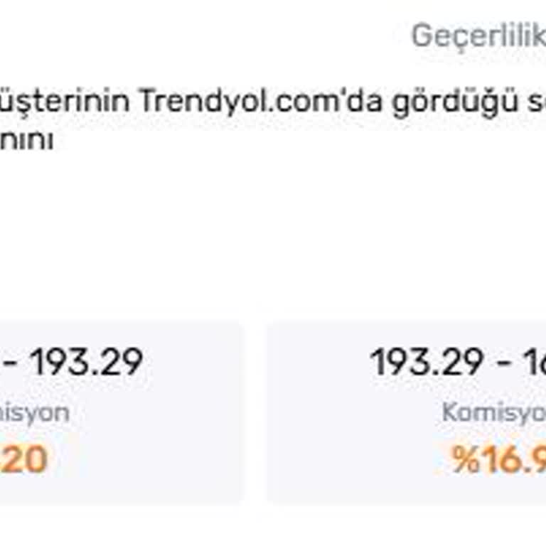 Komisyon Oranındaki Ani Artış Satışlarımızı Zora Sokuyor