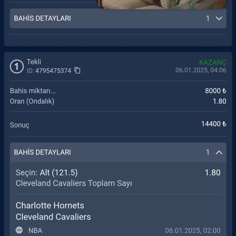 Tiosbet Basketbol Bahislerinde Haksız Kazanç Silinmesi