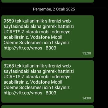 Vodafone Üyelik Ve Müşteri Hizmetleri Sorunu