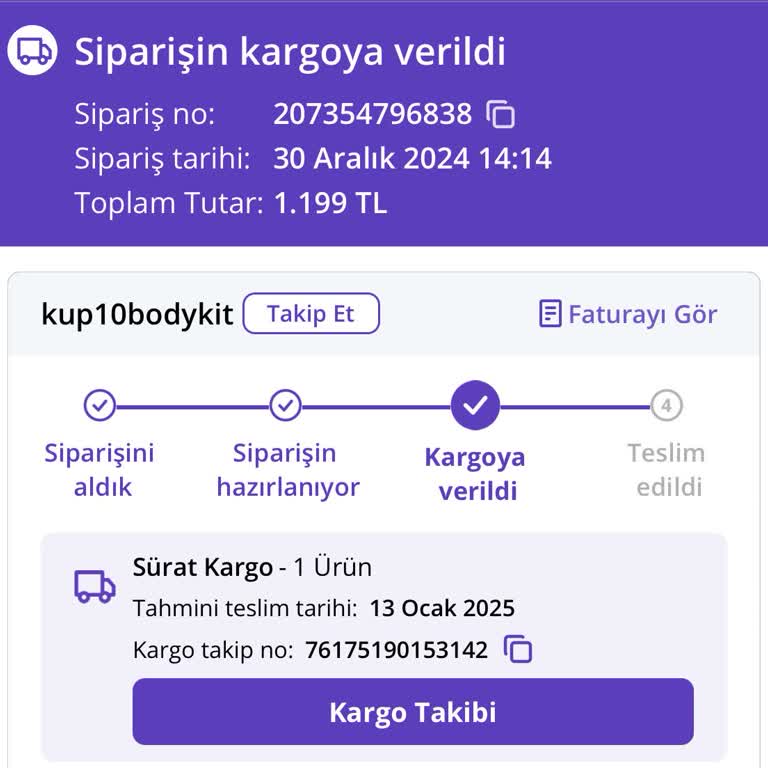 Sürat Kargo'nun Yavaş Teslimat Sorunu