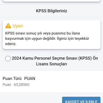 KPSS Puanı Yetersizliği Nedeniyle Kaçırılan Fırsatlar
