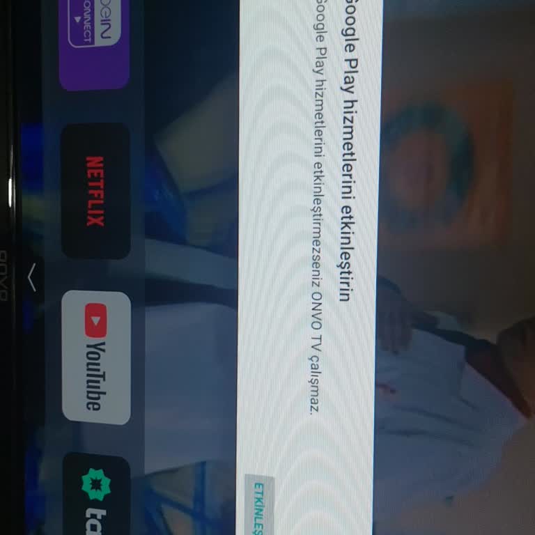 Onvo TV'de Google Play Hatası Ve Güncelleme Sonrası Sorunlar