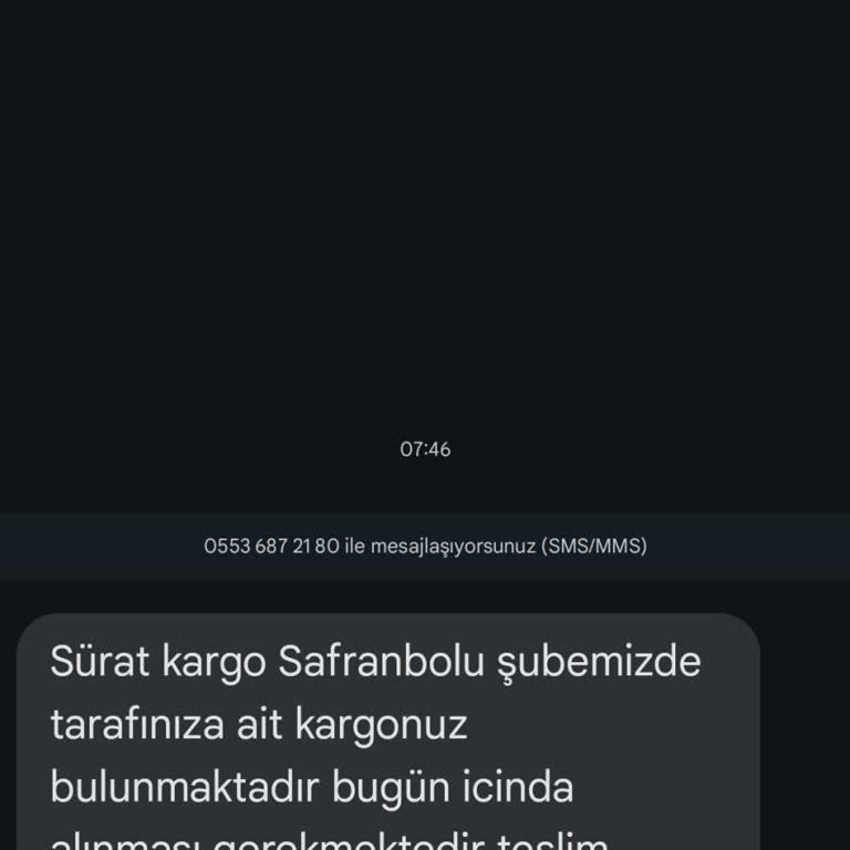 Sürat Kargo'nun Teslimat Sorunu Ve Müşteri Mağduriyeti