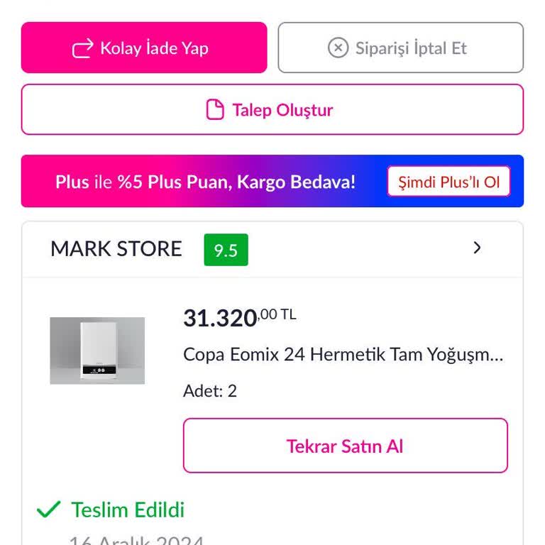 Pazarama İade Sürecinde Yaşanan Aksaklıklar Ve Destek Eksikliği