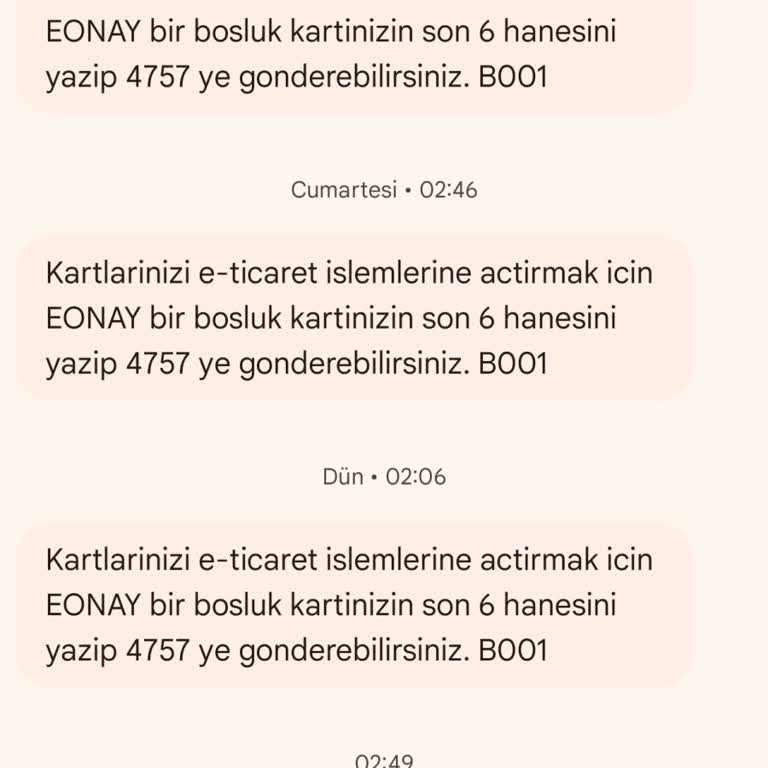 Gece Yarısı Gelen Gereksiz Mesajlar