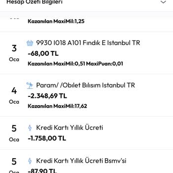 Haksız Kart Ücreti İadesi Talebi