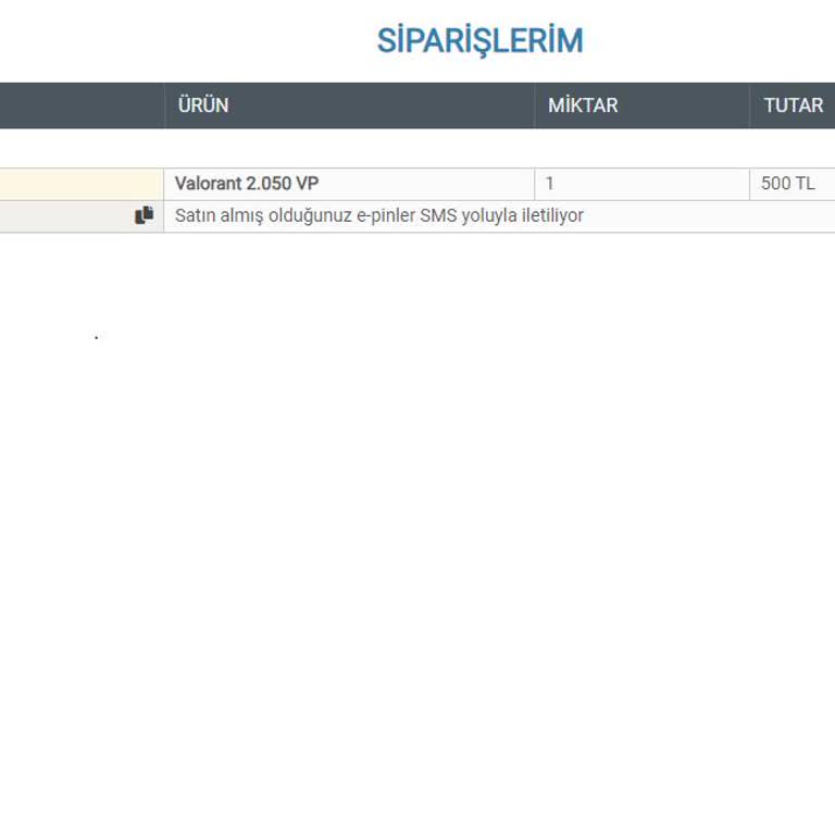 Epin Alımında İletişim Sorunu Ve Destek Eksikliği