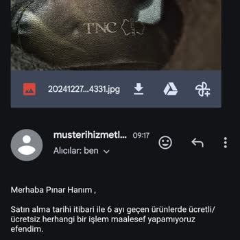 6 Ay Garantiyle Müşteri Memnuniyetsizliği