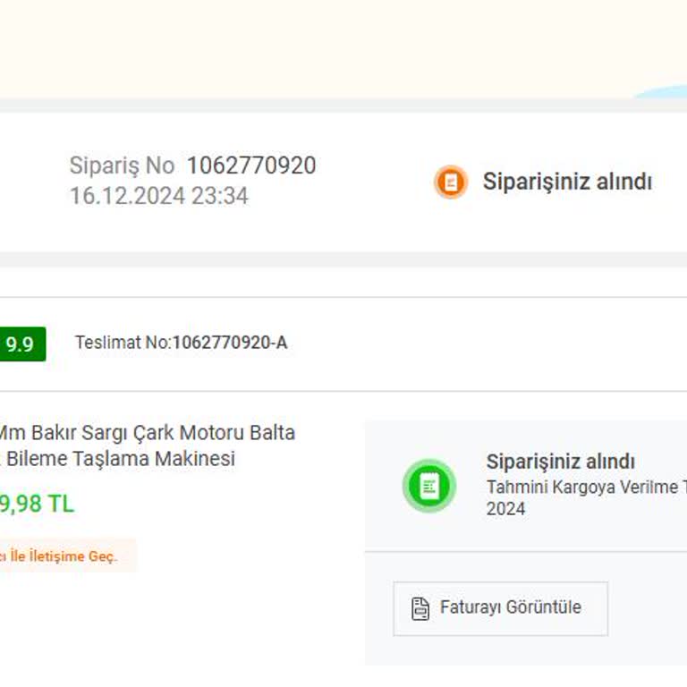 Koçtaş'tan Sipariş İptali Ve Ulaşılamaz Müşteri Hizmetleri Sorunu
