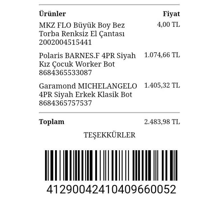 FLO'dan Alınan Botun Derisi Kavladı