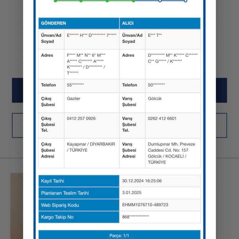 Kargom Gölcük Şubesinde Kayboldu Mu