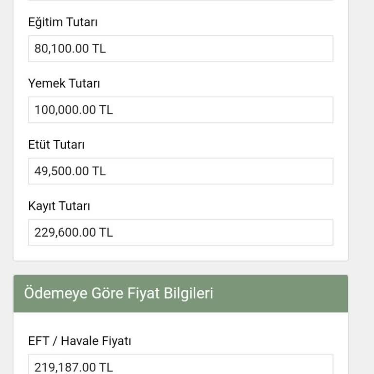 Doğa Koleji'nde Yemek Ve Etüt Ücretlerindeki Aşırı Artış