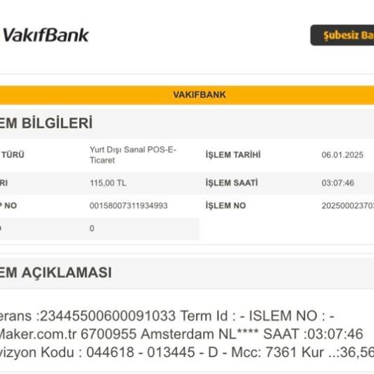 CV Maker'dan Bilgim Dışında Para Kesintisi Şoku