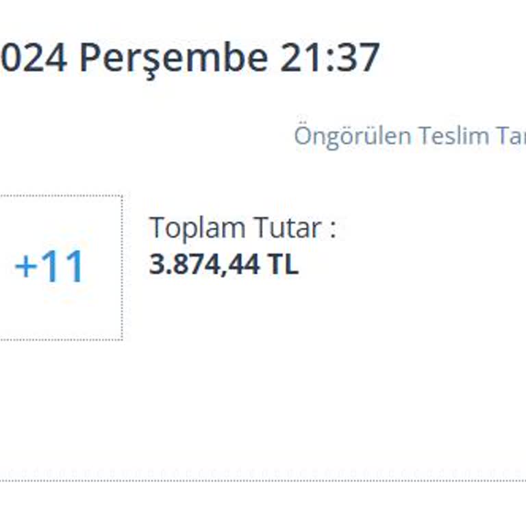 Avansas Teslim Edilemeyen Sipariş Ve Çözüm Eksikliği!