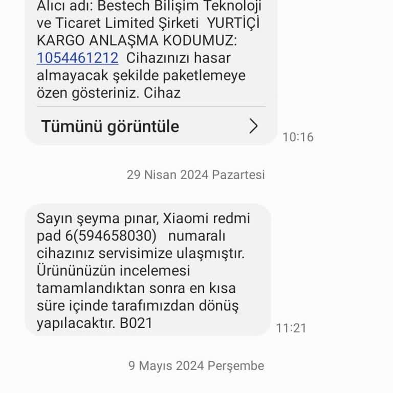 Redmi Müşteri Hizmetleri İle Yaşanan Sorunlar