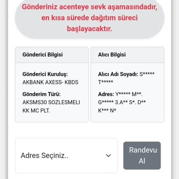 Kredi Kartımın Teslimatı Gecikti: Acil Yardım Bekliyorum!