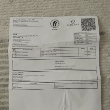 Gümüşsuyu Halı Kalitesi Ve Servis Cevabı Hayal Kırıklığı