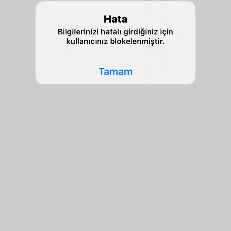 Mobil Uygulama Erişim Sorunu Ve Müşteri Hizmetleri Engeli