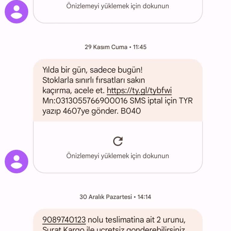 Sürat Kargo İade Sorunu Ve İletişim Eksikliği