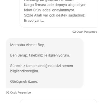 İade Sürecinde İletişim Ve İade Problemleri
