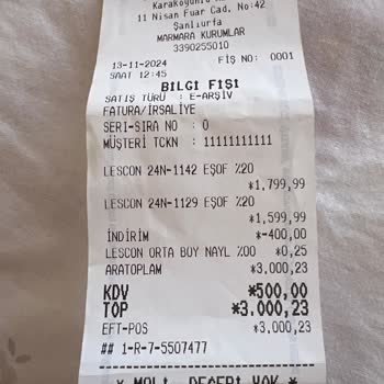 Lescon Mağazasının Kalitesiz Ürünleri Ve Sorumsuz Hizmeti